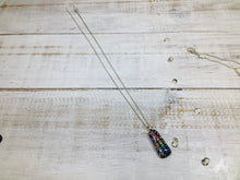 Load image into Gallery viewer, Dichroic Glass Nev  Pendant/Necklace
