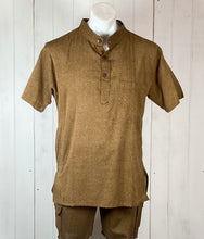 Load image into Gallery viewer, Cotton  Mandarin Collar Shirt