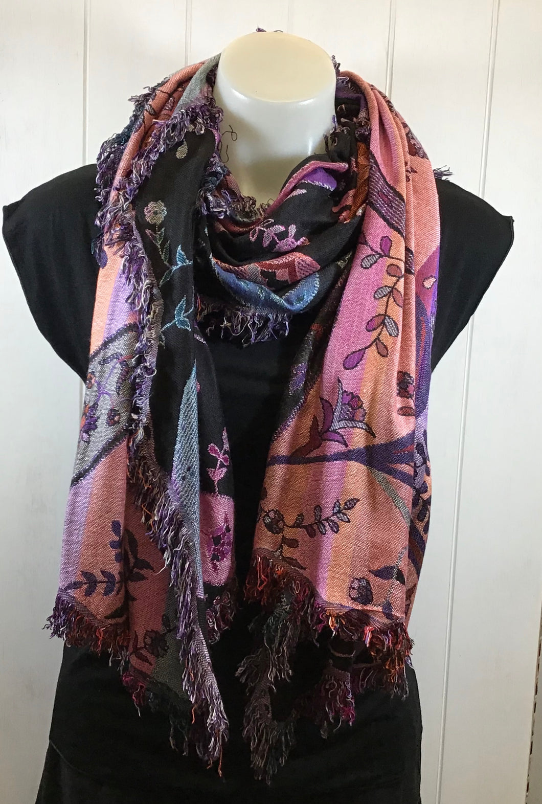 Paisley Floral Scarf