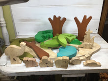 Load image into Gallery viewer, Aussie Bush and Billabong Wooden Puzzle Activity Set