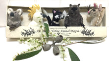Load image into Gallery viewer, Wool Felt Finger Puppet Sets