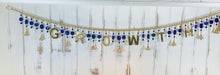 Load image into Gallery viewer, Brass & Beads Word Mobiles