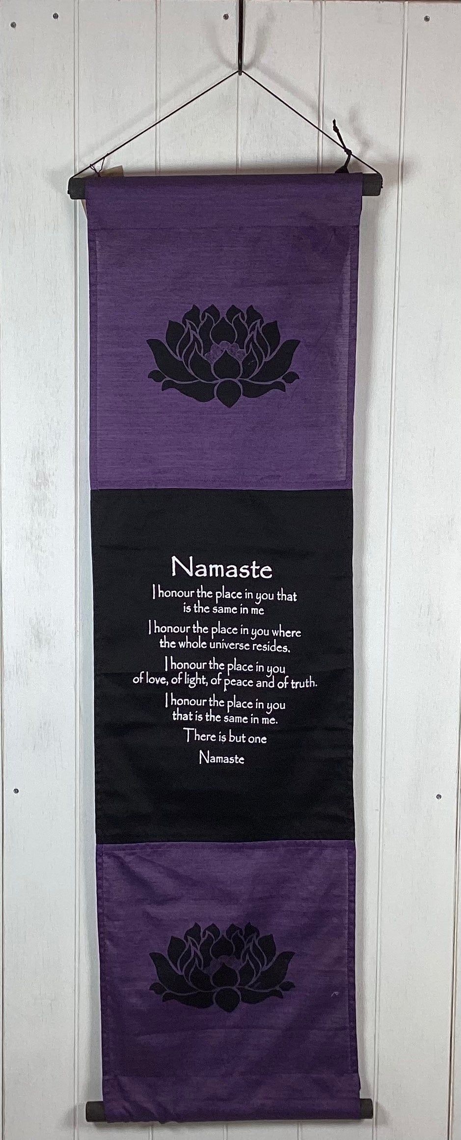Namaste Banner Wall Hanging