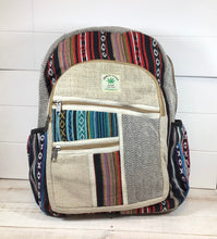 Load image into Gallery viewer, Gheri Cotton Hemp Back Pack
