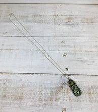 Load image into Gallery viewer, Dichroic Glass Nev  Pendant/Necklace
