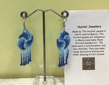 Load image into Gallery viewer, Huichol Swirl Earrings