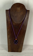 Load image into Gallery viewer, Macrame Stone Holder Necklace
