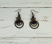 Load image into Gallery viewer, Surya Brass Earrings
