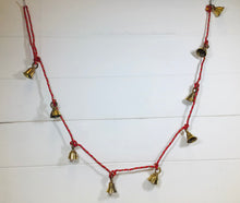 Load image into Gallery viewer, String of Brass Bells
