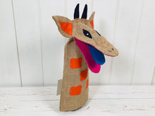 Load image into Gallery viewer, Giraffe Hand Puppet
