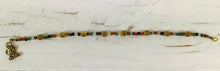 Load image into Gallery viewer, Multi Coloured Stone Anklet