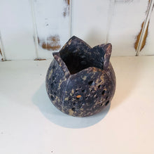 Load image into Gallery viewer, Lotus Stone Tea Light Holder
