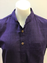 Load image into Gallery viewer, Cotton  Mandarin Collar Shirt