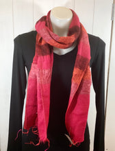 Load image into Gallery viewer, Wool Mix Stripe Scarf