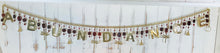 Load image into Gallery viewer, Brass & Beads Word Mobiles