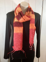 Load image into Gallery viewer, Wool Mix Stripe Scarf