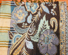 Load image into Gallery viewer, Floral Fringed Wrap/Shawl - 100% Rayon
