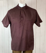 Load image into Gallery viewer, Cotton  Mandarin Collar Shirt