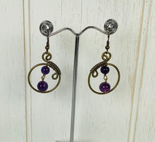 Load image into Gallery viewer, Chandra Brass Earrings
