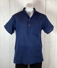 Load image into Gallery viewer, Cotton  Mandarin Collar Shirt