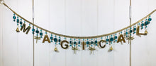 Load image into Gallery viewer, Brass & Beads Word Mobiles
