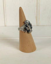 Load image into Gallery viewer, Sterling Silver Dragon Ring
