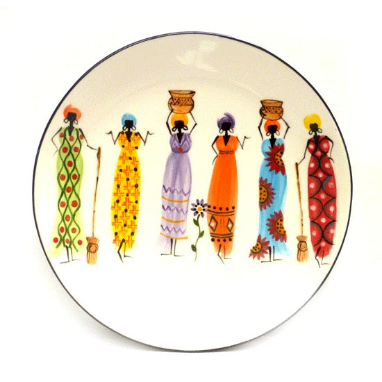 Women Kapula Dinner Plate