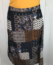 Load image into Gallery viewer, Anika Square Collage Wrap Skirt
