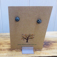 Stone Crystal 8mm Stud Nev Earrings