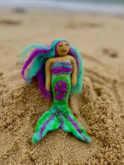 Urmi the Felt Mermaid