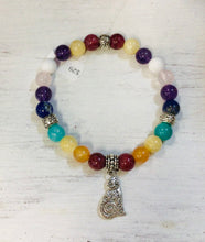 Load image into Gallery viewer, Rainbow Multi Stone Bracelet by Nev

