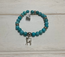 Load image into Gallery viewer, Turquoise Howlite Bracelet by Nev
