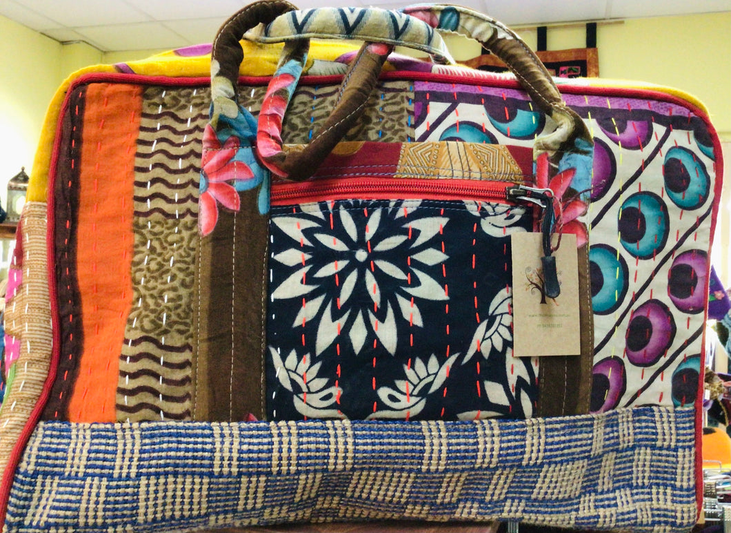 Kantha Overnight Bag