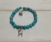 Load image into Gallery viewer, Turquoise Howlite Bracelet by Nev
