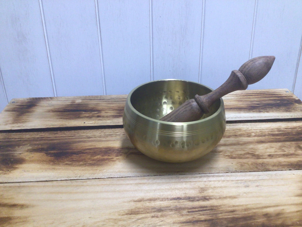 Dot Pattern Singing Bowl