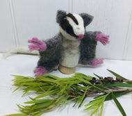 Land Animal Wool Felt Finger Puppets
