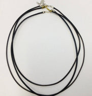 Plain Leather Cord Necklace