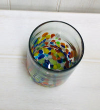 Load image into Gallery viewer, Mexican Glass Painted Tumbler
