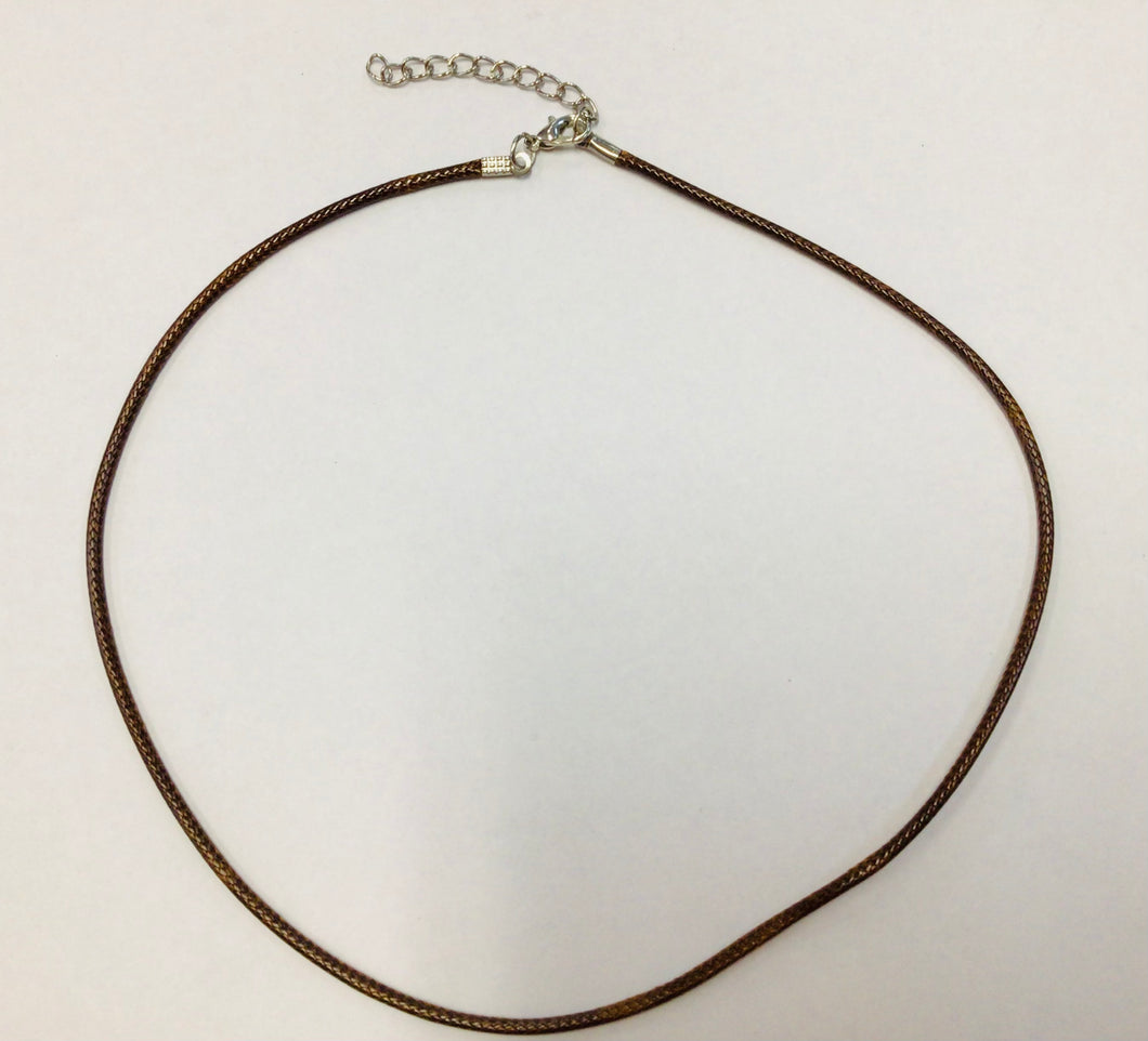 Plain Leather Cord Necklace