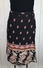 Load image into Gallery viewer, Anika Paisley Earth Wrap Skirt
