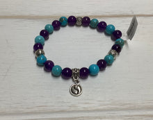 Load image into Gallery viewer, Turquoise Howlite Bracelet by Nev
