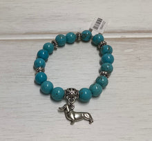 Load image into Gallery viewer, Turquoise Howlite Bracelet by Nev
