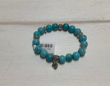 Load image into Gallery viewer, Turquoise Howlite Bracelet by Nev
