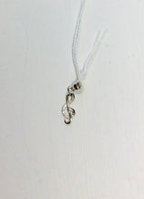 Load image into Gallery viewer, Treble Clef Sterling Silver  Pendant
