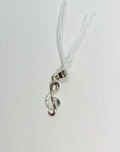 Load image into Gallery viewer, Treble Clef Sterling Silver  Pendant
