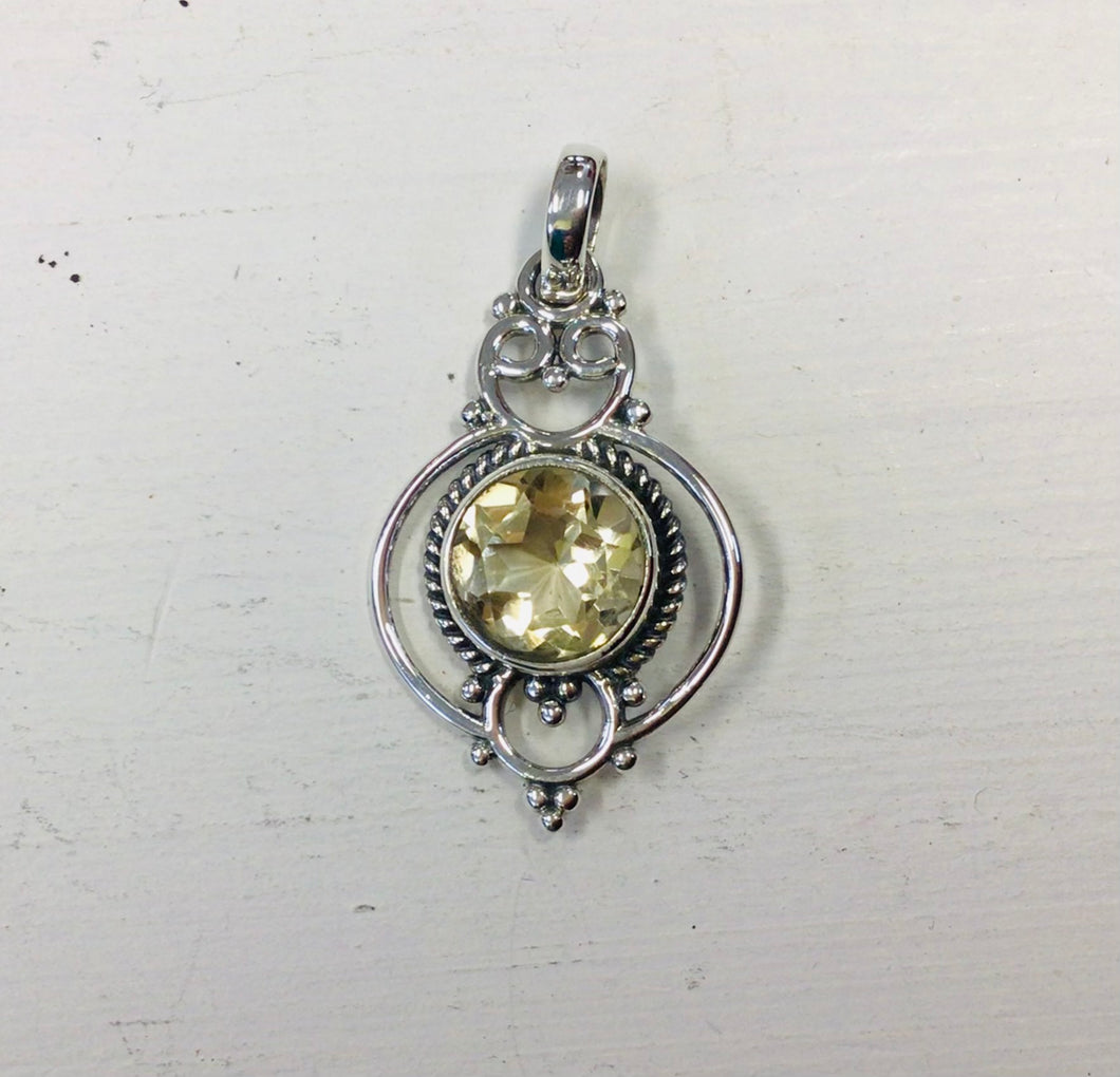 Mariella Silver Pendant