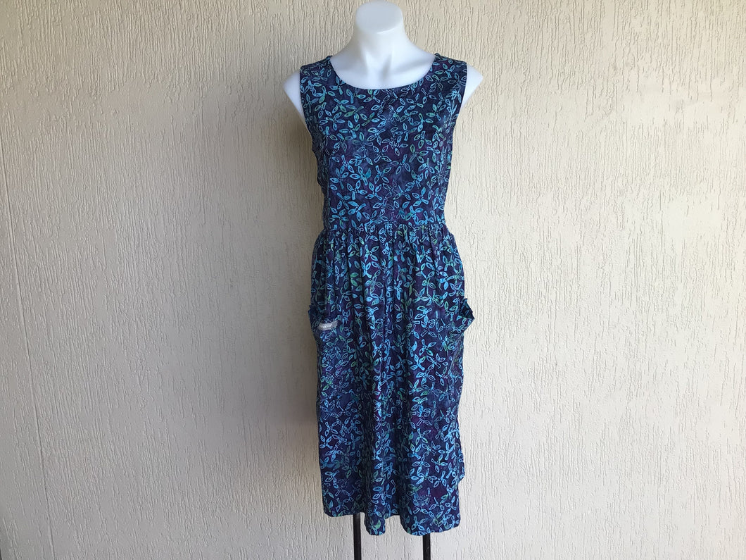 Demi Dress Indigo Iris