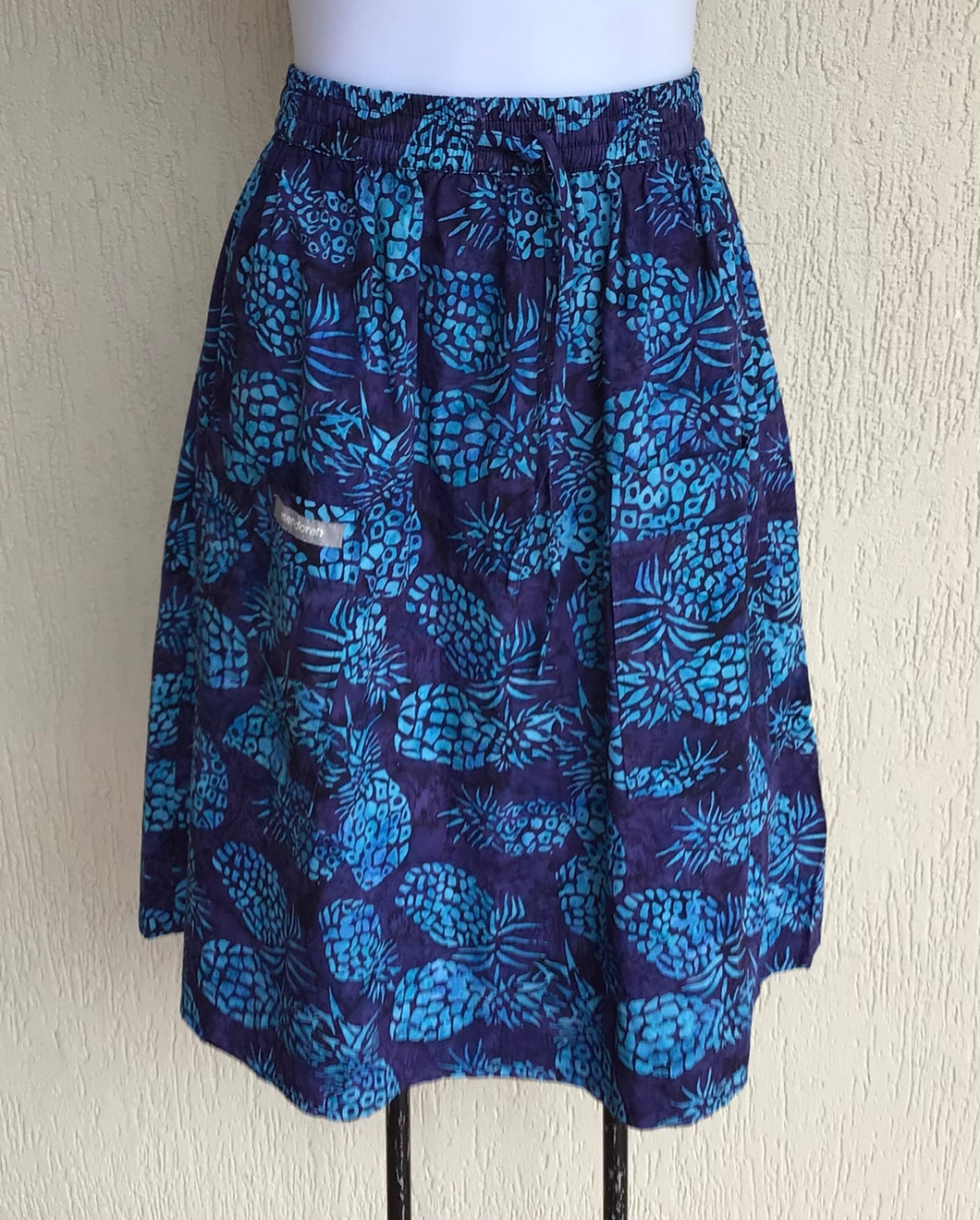 Marni Purple Blue Pineapple Skirt