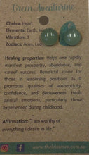 Load image into Gallery viewer, Stone Crystal 10mm Stud Nev Earrings
