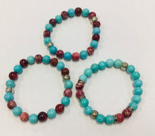 Load image into Gallery viewer, Various Stones and Charms (Small) Bracelet by Nev
